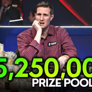 See Poker History Made: $5.25M WPT World Championship Best Highlights!