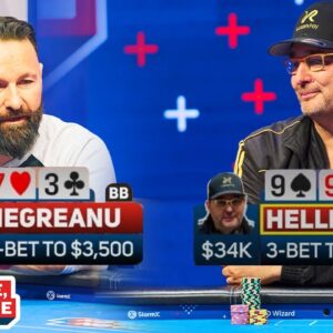 Daniel Negreanu Tries Bluffing Phil Hellmuth with SEVEN HIGH