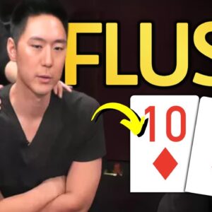 $70,075 Won With a FLUSH at Thrilling Live CASH GAME
