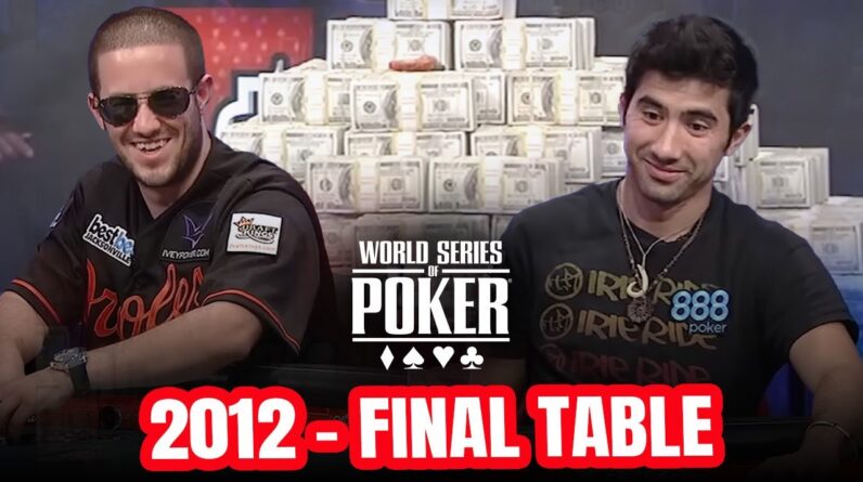 World Series of Poker Main Event 2012 - Final Table with Greg Merson, Jesse Sylvia & Jeremy Ausmus