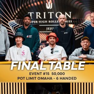 🔴 Triton Poker Series Jeju 2024 -  $50k Pot Limit Omaha Final Table Rerun