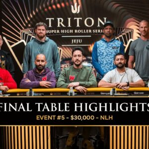 FINAL TABLE Highlights - Event #5 $30k NLH | Triton Poker Series Jeju 2024
