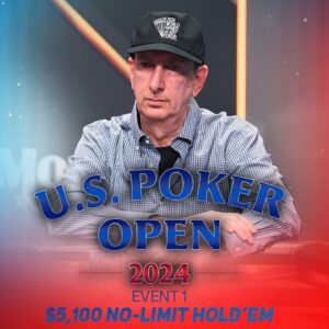 Poker Legend Erik Seidel Headlines U.S. Poker Open Event #1 Final Table!