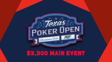 Texas Poker Open 2024 | $2,000,000 GTD Main Event Day 1b
